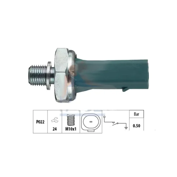 Sensor i presionit të vajit FACET 7.0139