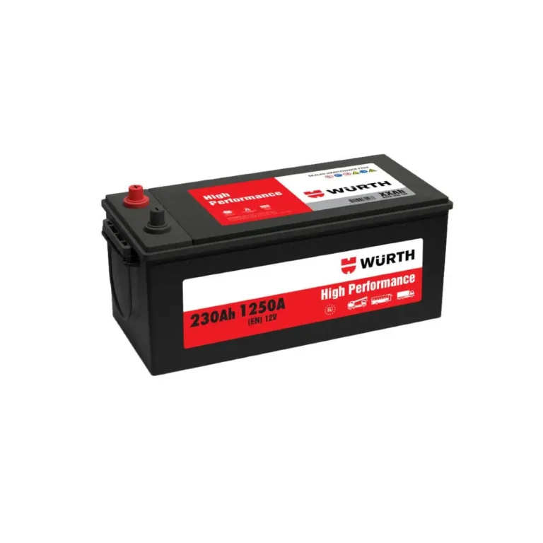 Bateri Kamioni Wurth High Performance 230Ah / 1250A