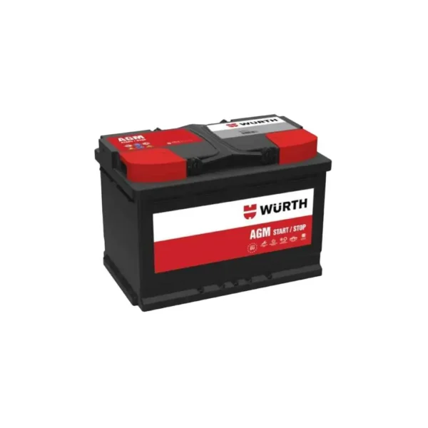 Bateri makine Wurth AGM 95Ah / 860A Start & Stop